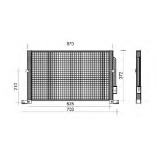 QCN240 QUINTON HAZELL Конденсатор, кондиционер