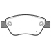 BPA0858.31 OPEN PARTS Комплект тормозных колодок, дисковый тормоз