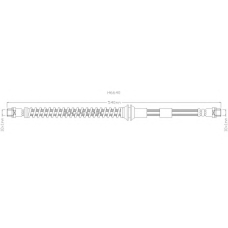 6040 REMKAFLEX Тормозной шланг