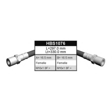 HBS1076 QUINTON HAZELL Тормозной шланг