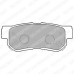 LP1539 DELPHI Комплект тормозных колодок, дисковый тормоз