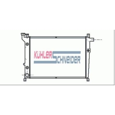 1604901 KUHLER SCHNEIDER Радиатор, охлаждение двигател