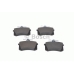 0 986 494 059 BOSCH Комплект тормозных колодок, дисковый тормоз