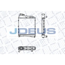 RA0020400 JDEUS Радиатор, охлаждение двигателя