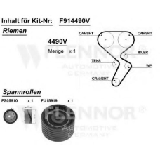 F904461V FLENNOR Комплект ремня грм