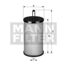 BF 801 MANN-FILTER Топливный фильтр