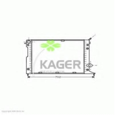 31-2784 KAGER Радиатор, охлаждение двигателя