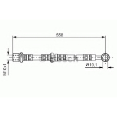 1 987 476 982 BOSCH Тормозной шланг