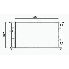 RM0324 EQUAL QUALITY Радиатор, охлаждение двигателя