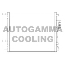 105856 AUTOGAMMA Конденсатор, кондиционер