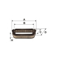 ACK 4058 UNICO FILTER Фильтр, воздух во внутренном пространстве