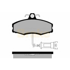 PA340 BRAKE ENGINEERING Комплект тормозных колодок, дисковый тормоз