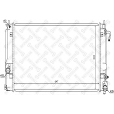 10-26389-SX STELLOX Радиатор, охлаждение двигателя