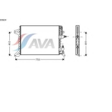 IV5034 AVA Конденсатор, кондиционер