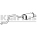 250463 KLARIUS Глушитель выхлопных газов конечный