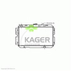31-0700 KAGER Радиатор, охлаждение двигателя