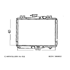 38002 KЬHLER-PAPE Wasserkьhler  pkw