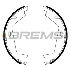 GF0608 BREMSI Комплект тормозных колодок, стояночная тормозная с
