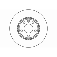 MDC1608 MINTEX Тормозной диск