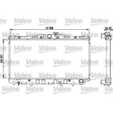 731095 VALEO Радиатор, охлаждение двигателя