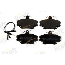 6005130 KRAFT AUTOMOTIVE Комплект тормозных колодок, дисковый тормоз