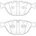 FD7240A NECTO Комплект тормозных колодок, дисковый тормоз