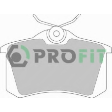 5000-0541 PROFIT Комплект тормозных колодок, дисковый тормоз