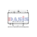 070088N AKS DASIS Радиатор, охлаждение двигателя