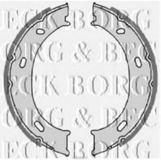 BBS6327 BORG & BECK Комплект тормозных колодок