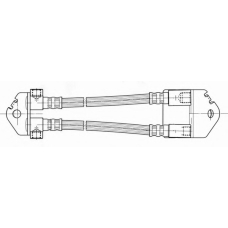 FHY2570 FERODO Тормозной шланг