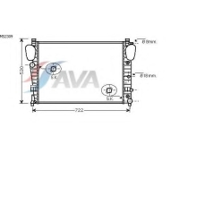 MS2309 AVA Радиатор, охлаждение двигателя