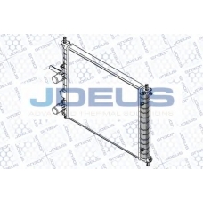 RA0111170 JDEUS Радиатор, охлаждение двигателя