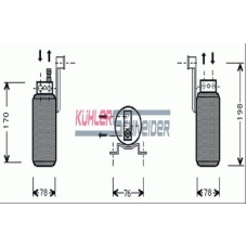 8904701 KUHLER SCHNEIDER Осушитель, кондиционер