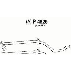 P4826 FENNO Труба выхлопного газа