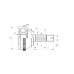 CVJ5093.10 OPEN PARTS Шарнирный комплект, приводной вал