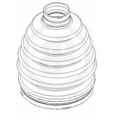 D8427T AUTOFREN SEINSA Комплект пылника, приводной вал