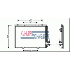 0321201 KUHLER SCHNEIDER Конденсатор, кондиционер