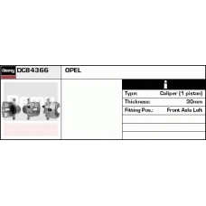 DC84366 DELCO REMY Тормозной суппорт