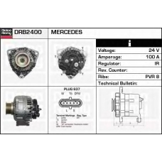 DRB2400X DELCO REMY Генератор