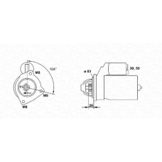 943251287010 MAGNETI MARELLI Стартер