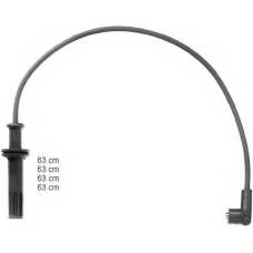 ZEF1030 BERU Комплект проводов зажигания