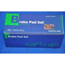 PKA-016-S Parts mall Комплект тормозных колодок, дисковый тормоз
