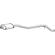 286-833<br />BOSAL<br />Средний глушитель выхлопных газов