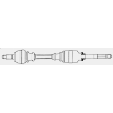 301839 LOEBRO Приводной вал
