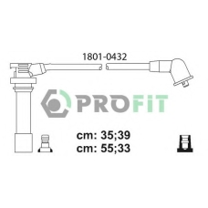 1801-0432 PROFIT Комплект проводов зажигания