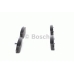 0 986 494 064 BOSCH Комплект тормозных колодок, дисковый тормоз