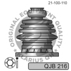 QJB216 QH Benelux Комплект пылника, приводной вал