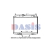 070126N AKS DASIS Радиатор, охлаждение двигателя