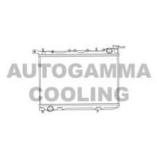 102182 AUTOGAMMA Радиатор, охлаждение двигателя
