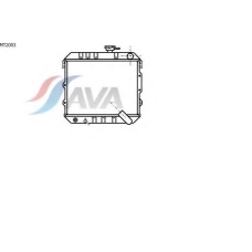 MT2003 AVA Радиатор, охлаждение двигателя